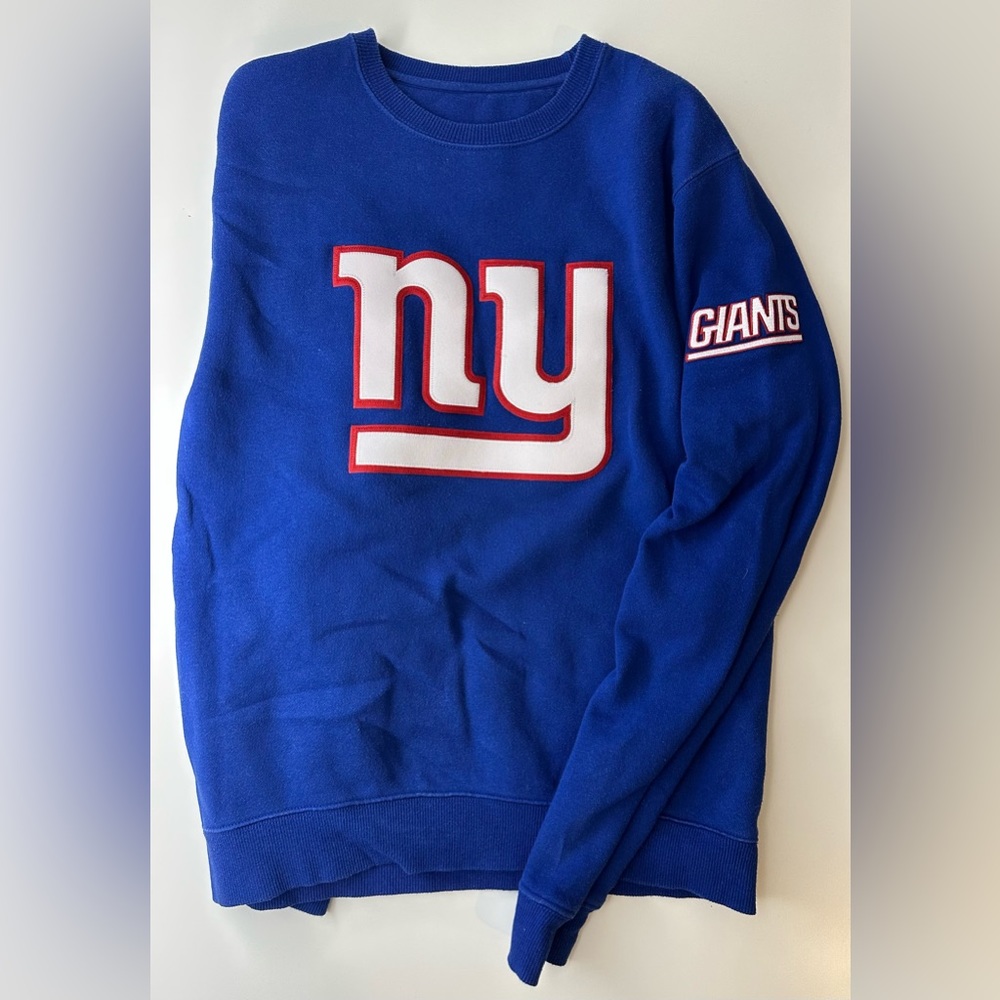 New York Giants Patch Crewneck